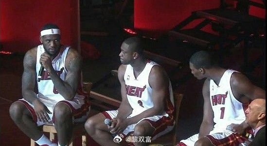 韦德在Pardon My Take播客上说：当勒布朗说出“不是一个、不是两个……