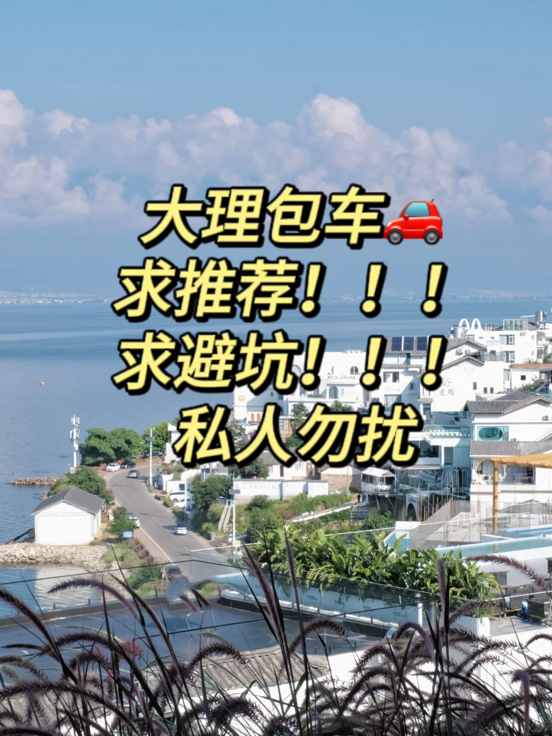 11月大理旅行，求推荐靠谱包车！！