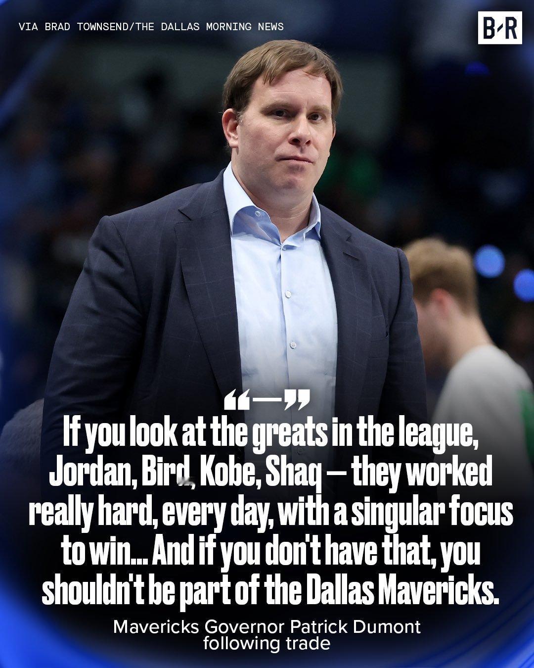 独行侠老板的话逆天到老詹都忍不住锐评一波了[并不简单]独行侠老板谈到东契奇的交易