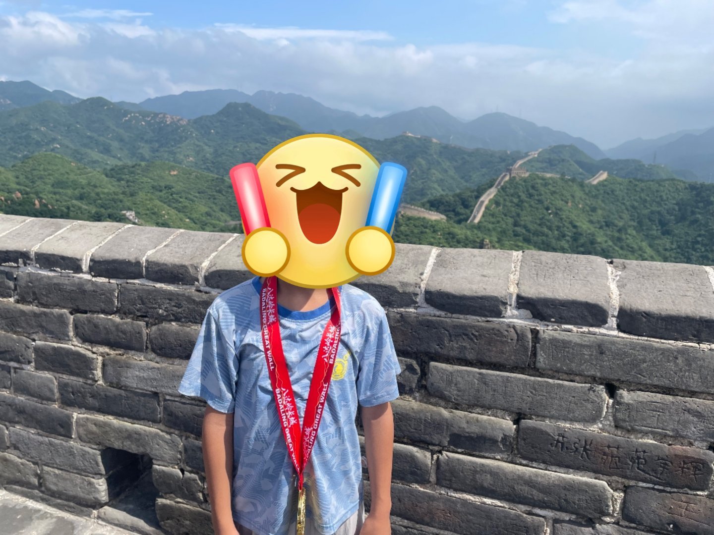 不到长城非好汉，从此猪儿嘟嘟就是男子汉！ 