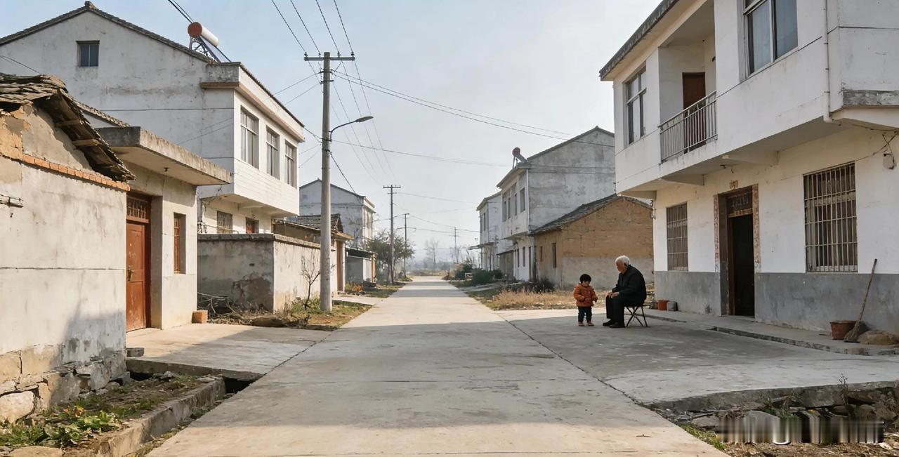 空心的村庄，沉重的担子
 
曾几何时，村里炊烟袅袅，田埂上满是嬉闹的孩童，200