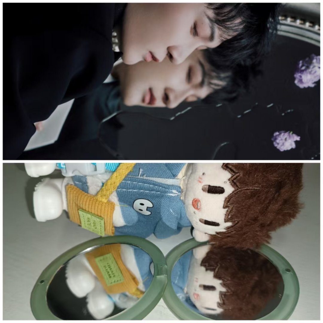 周深 可崽紧跟着爹地的步伐拍美照