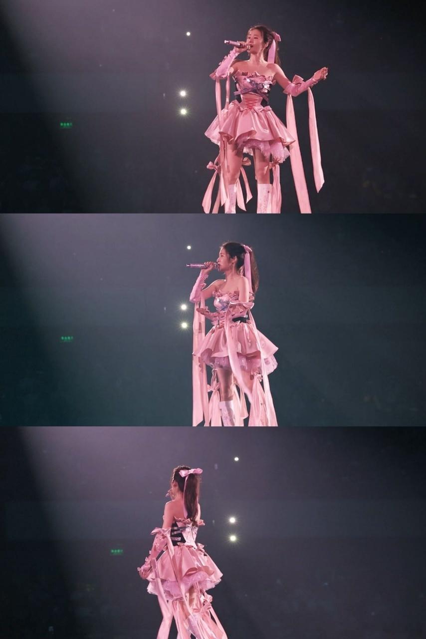 #张碧晨演唱会都不白来嗷#终于听到了那首《你给我听好》，张碧晨对演唱会的用心，我