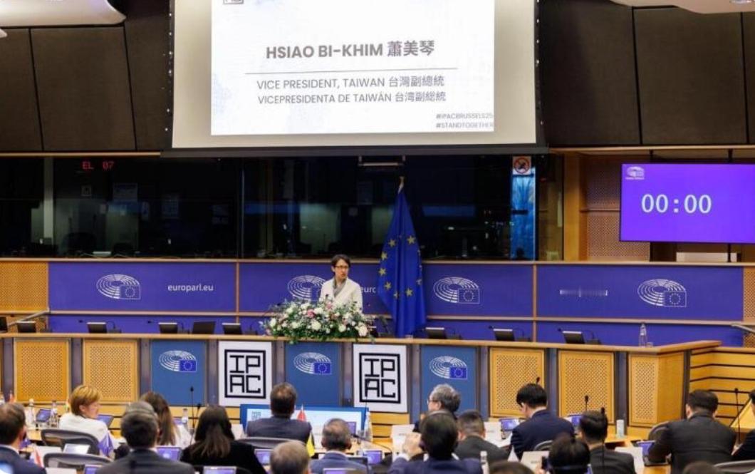 萧美琴：台湾国际处境非常困难但不孤单。

新加坡《联合早报》台湾“副总统”萧美琴