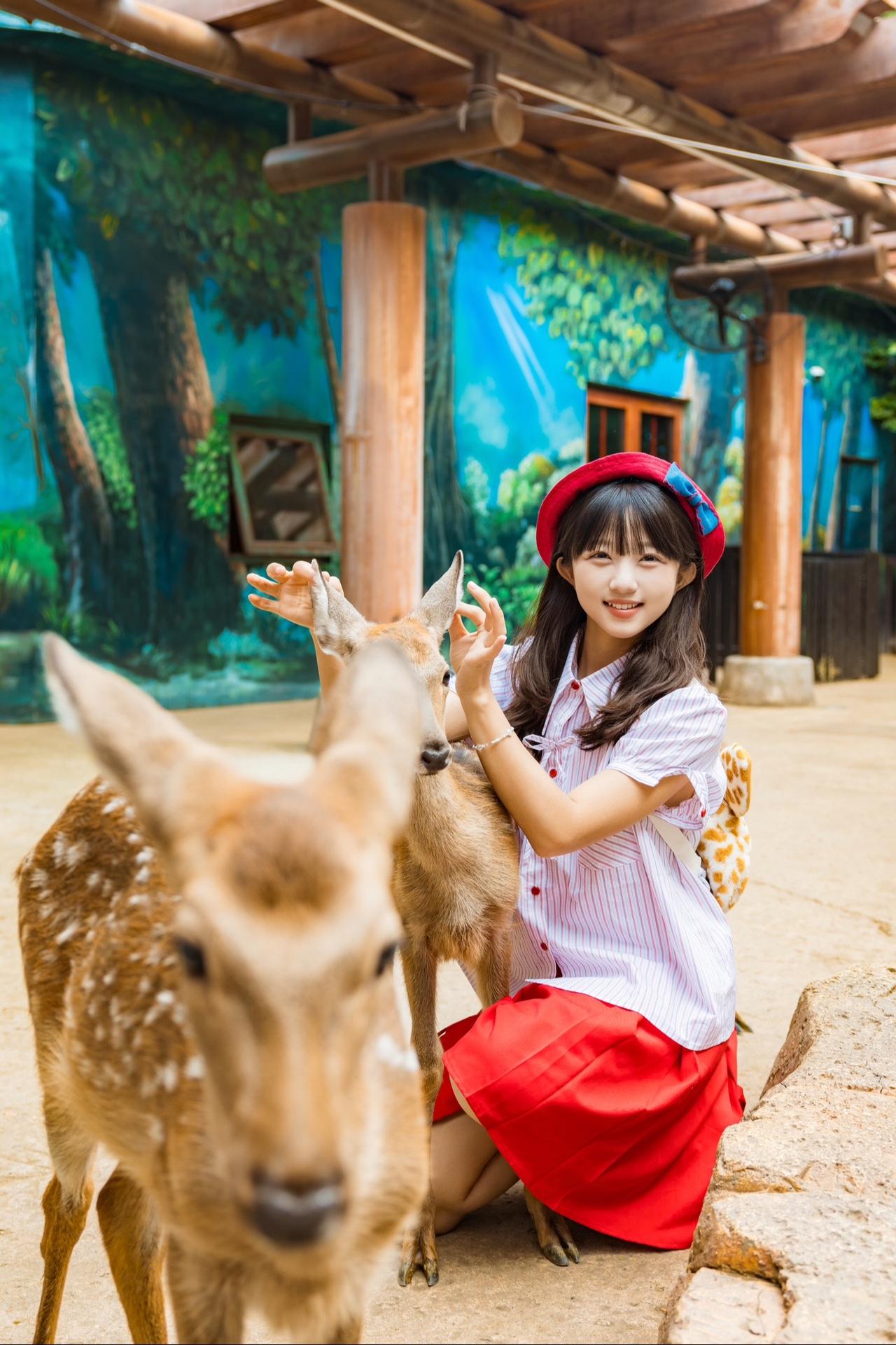 #拍照姿势 #住进风景里 #银基动物王国