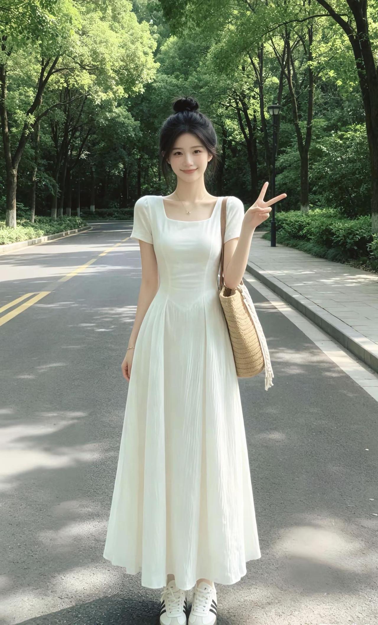 已经想好夏天穿什么了 普通女生怎么穿才能不普通 穿搭能让普通人改变气质 显瘦穿搭