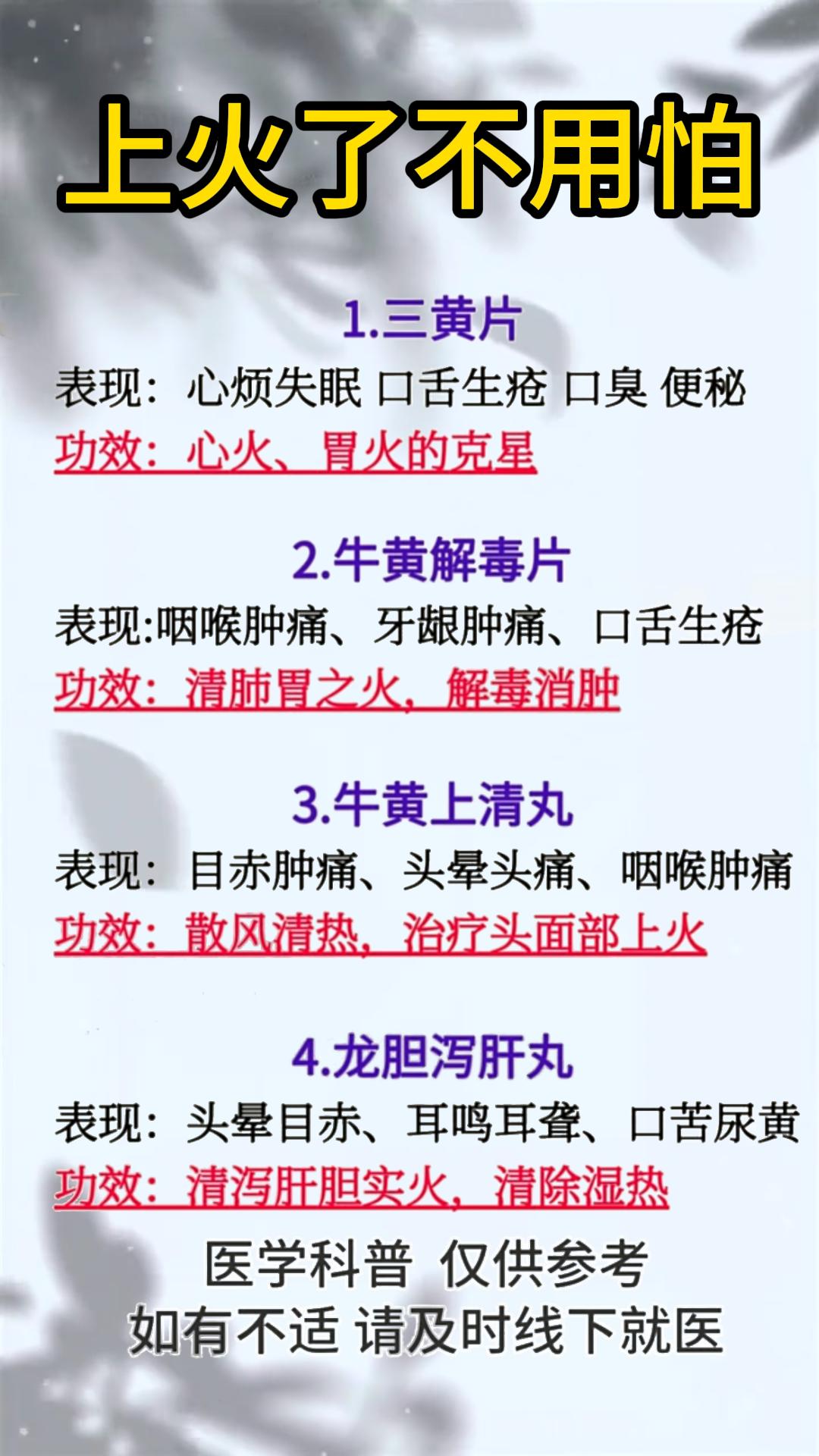 上火了不用怕#中医##健康##养生#