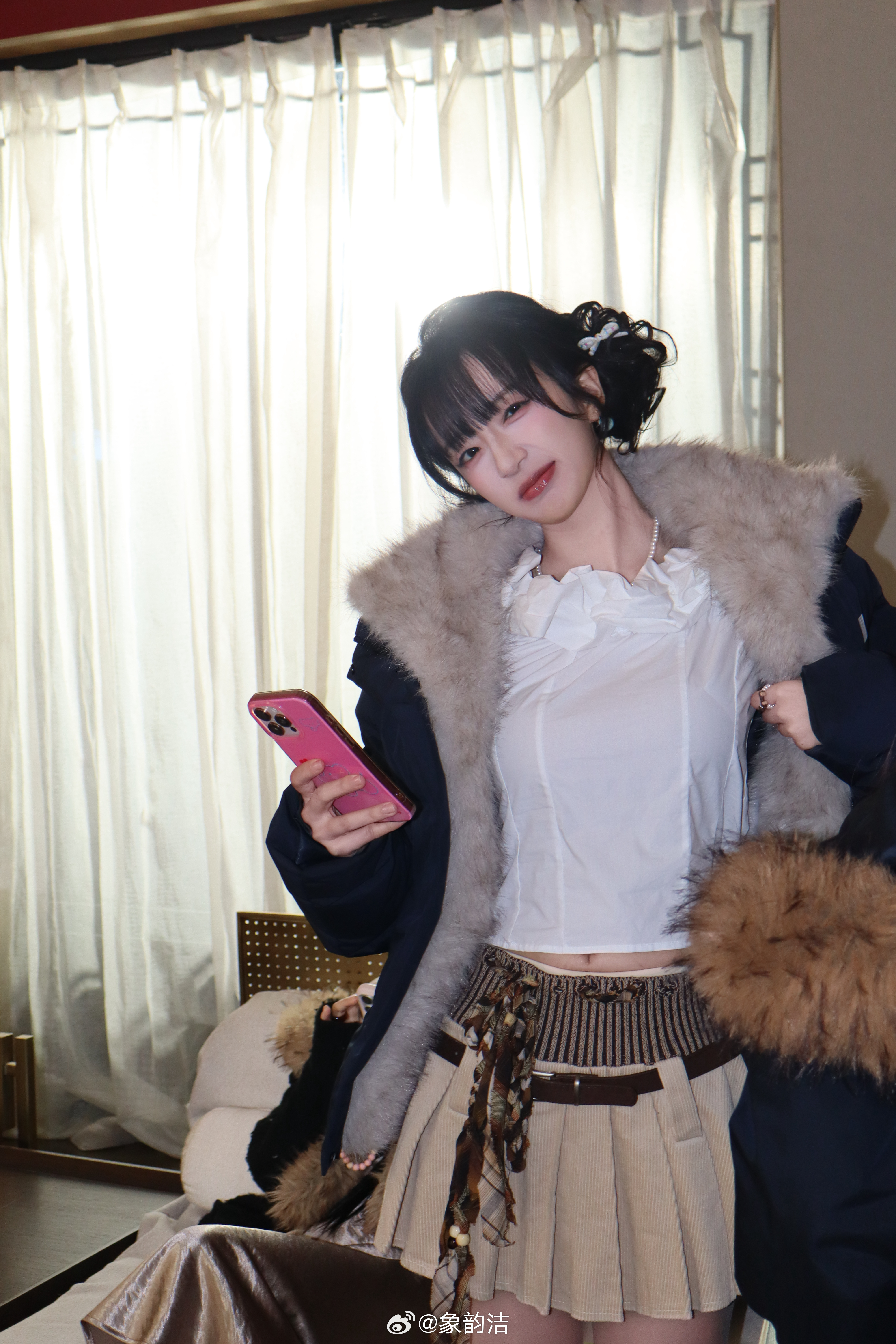 最近🥰（偷了好多图 好开心见到大家嘿嘿嘿）象韵洁短剧演员