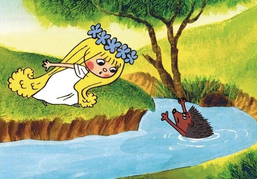 捷克经典动画Vila Amálka🌱1975年的捷克动画小仙子阿玛露卡 