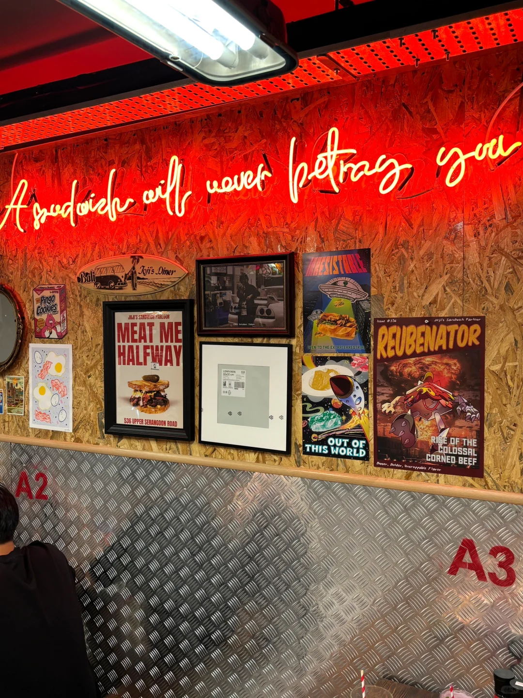 🇸🇬在新加坡😭新开的美式复古餐厅巨好吃‼️