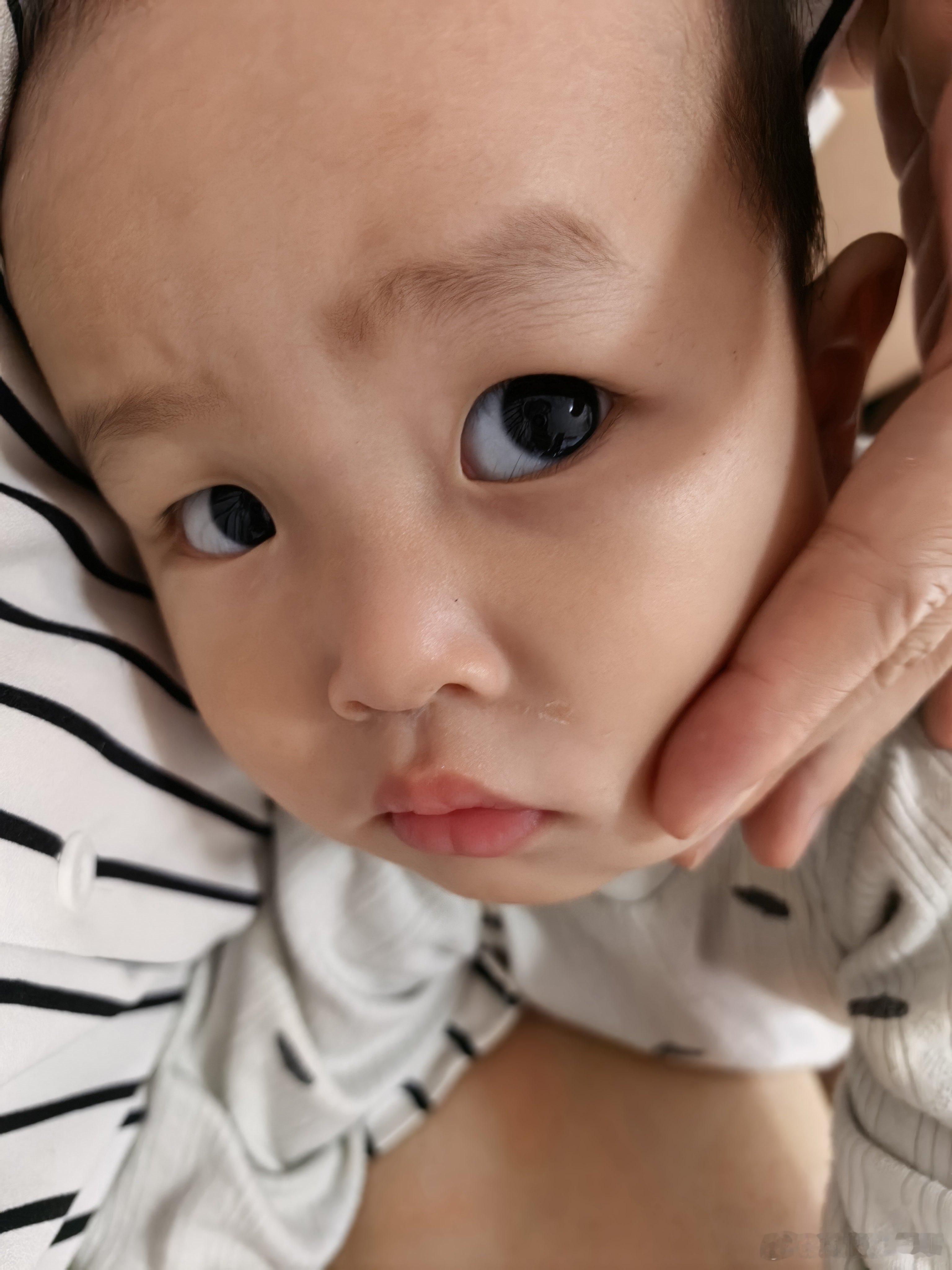 连续出差6天，昨晚凌晨1点多到家，今天一早起来就撸娃，躺我怀里一动不动，谁懂