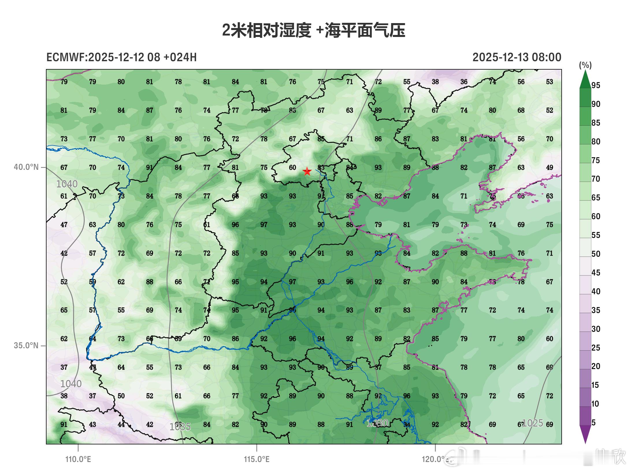 【雾 霾 沙尘】今天华北黄淮出现降雪，雪后湿度大，而且明晨风不大，因此可能出现大