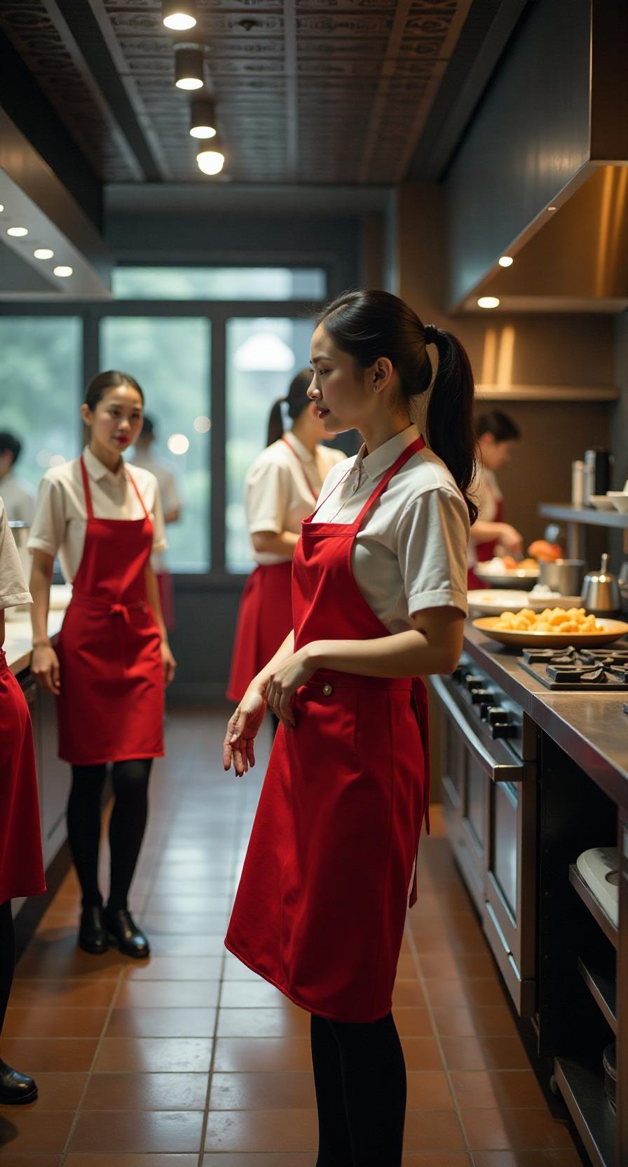 官方回应多名女子后厨热舞影响卫生

近日，一则关于“多名女子在后厨热舞影响卫生”