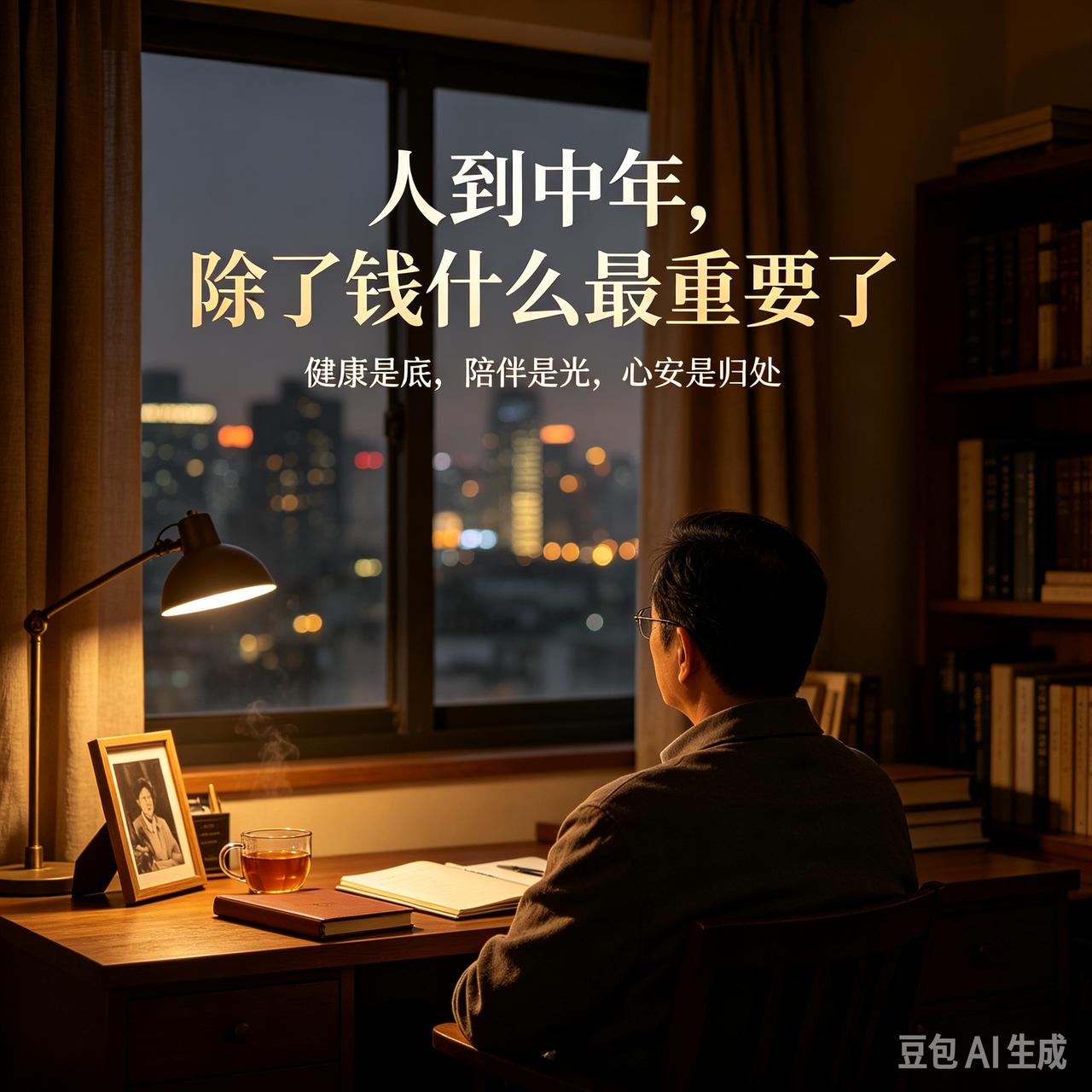 人到中年，渐渐褪去了年少的浮躁，看透了生活的真相。
 
我们拼尽全力赚钱，为生活