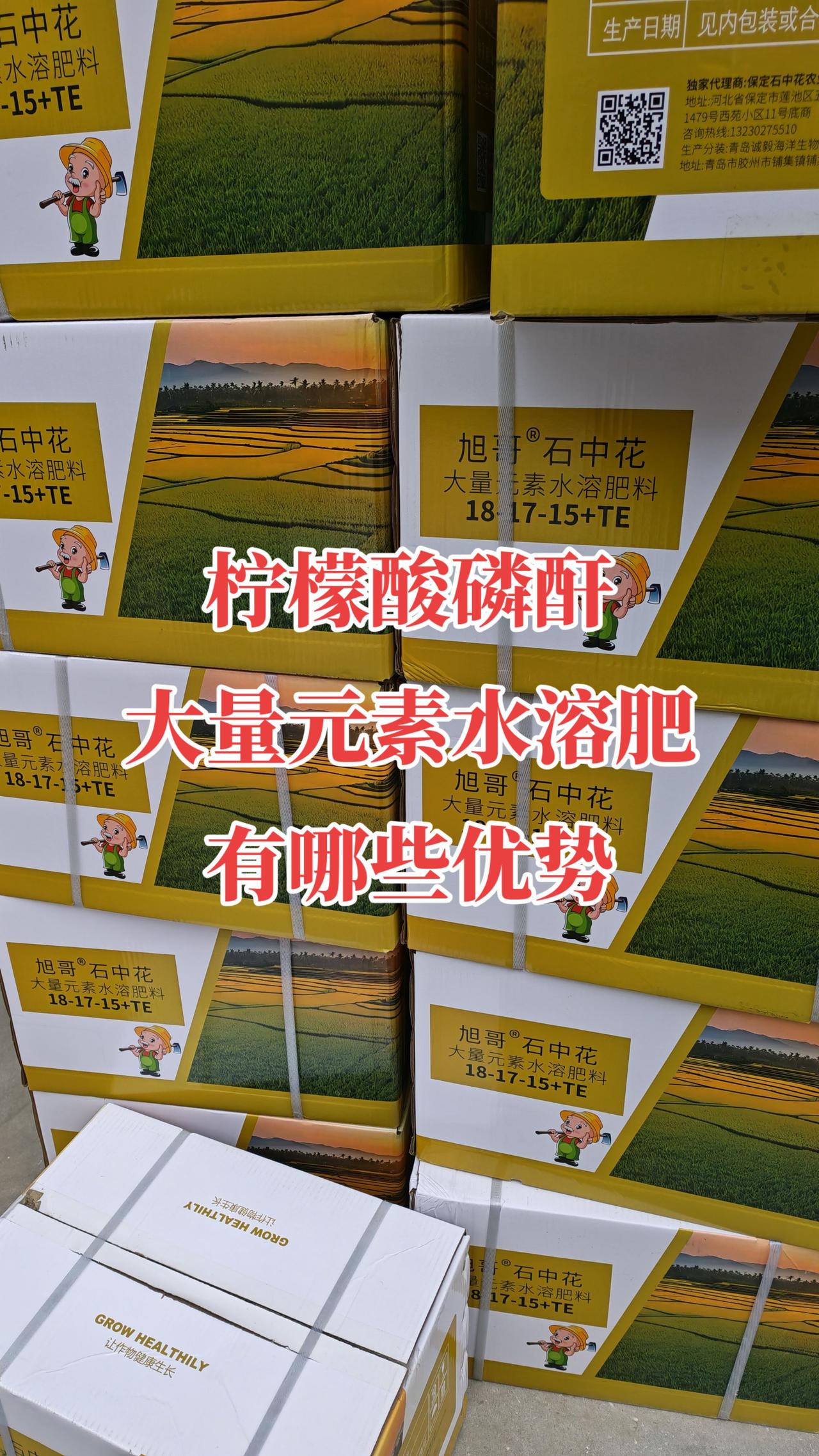 一、核心功效（一句话记）
 - 高利用率：柠檬酸螯合+磷酐，利用率是普通水溶肥2