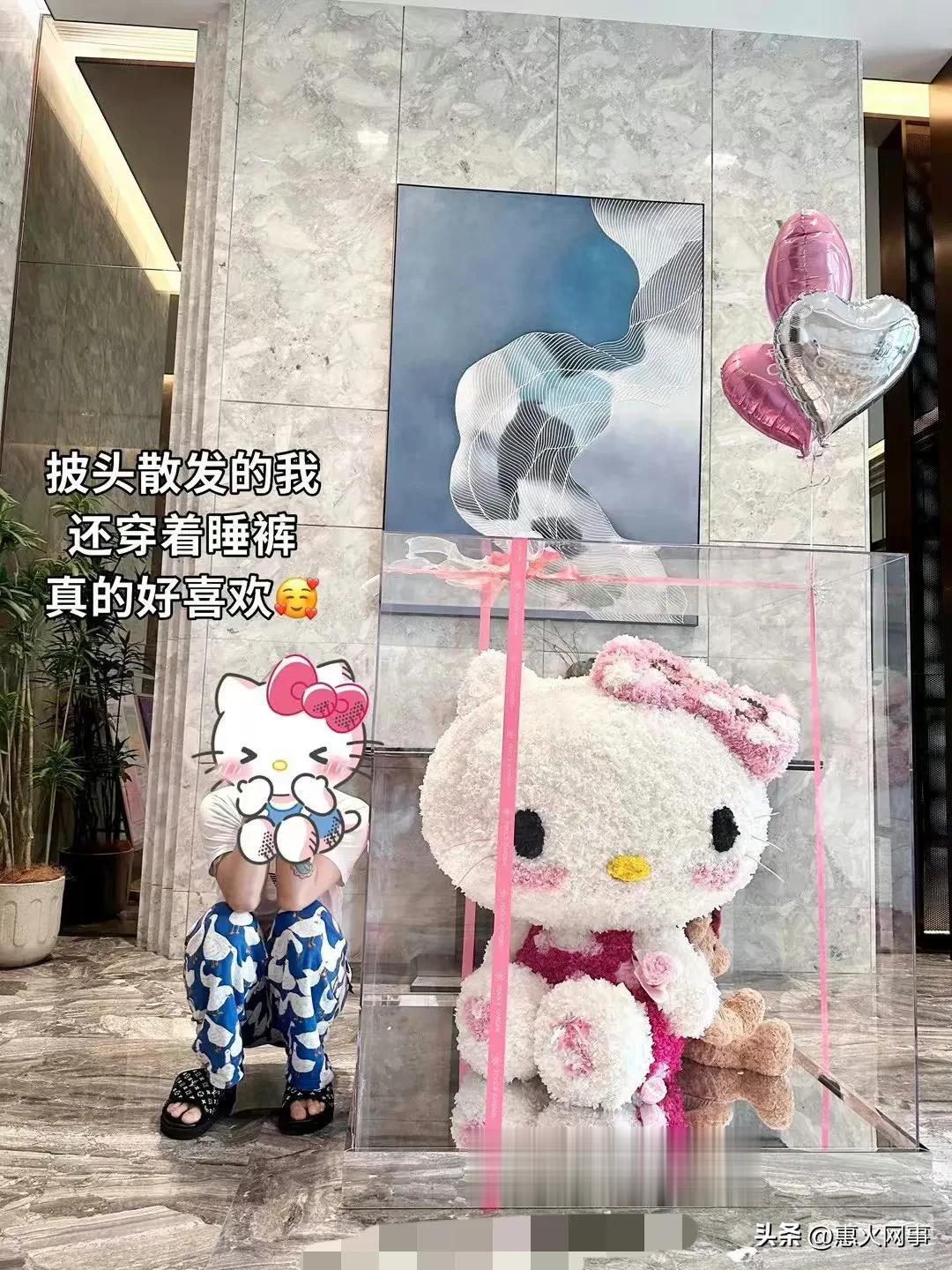 辛巴爱徒时大漂亮在33岁生日之际首次公开男朋友，很man很帅气，大漂亮感慨33岁