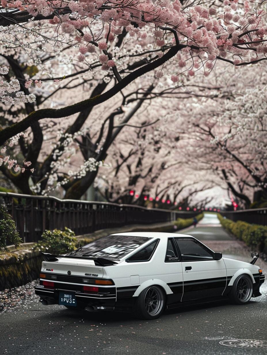 【秋名山战车—丰田AE86】是日本丰田在1983-1987这段时间里生产的一辆超