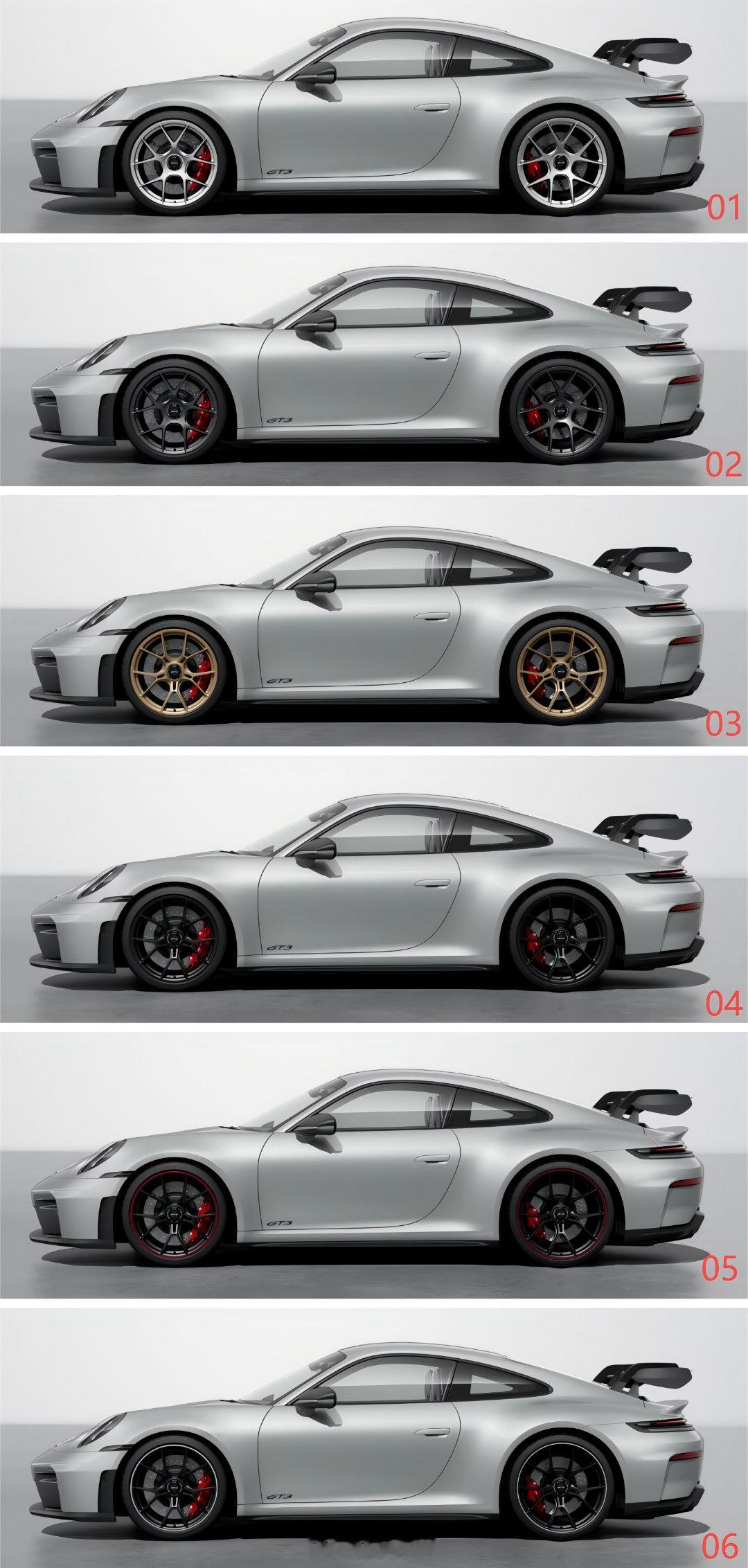 保时捷911gt3  新保时捷911 GT3，哪双鞋好看[举手]  