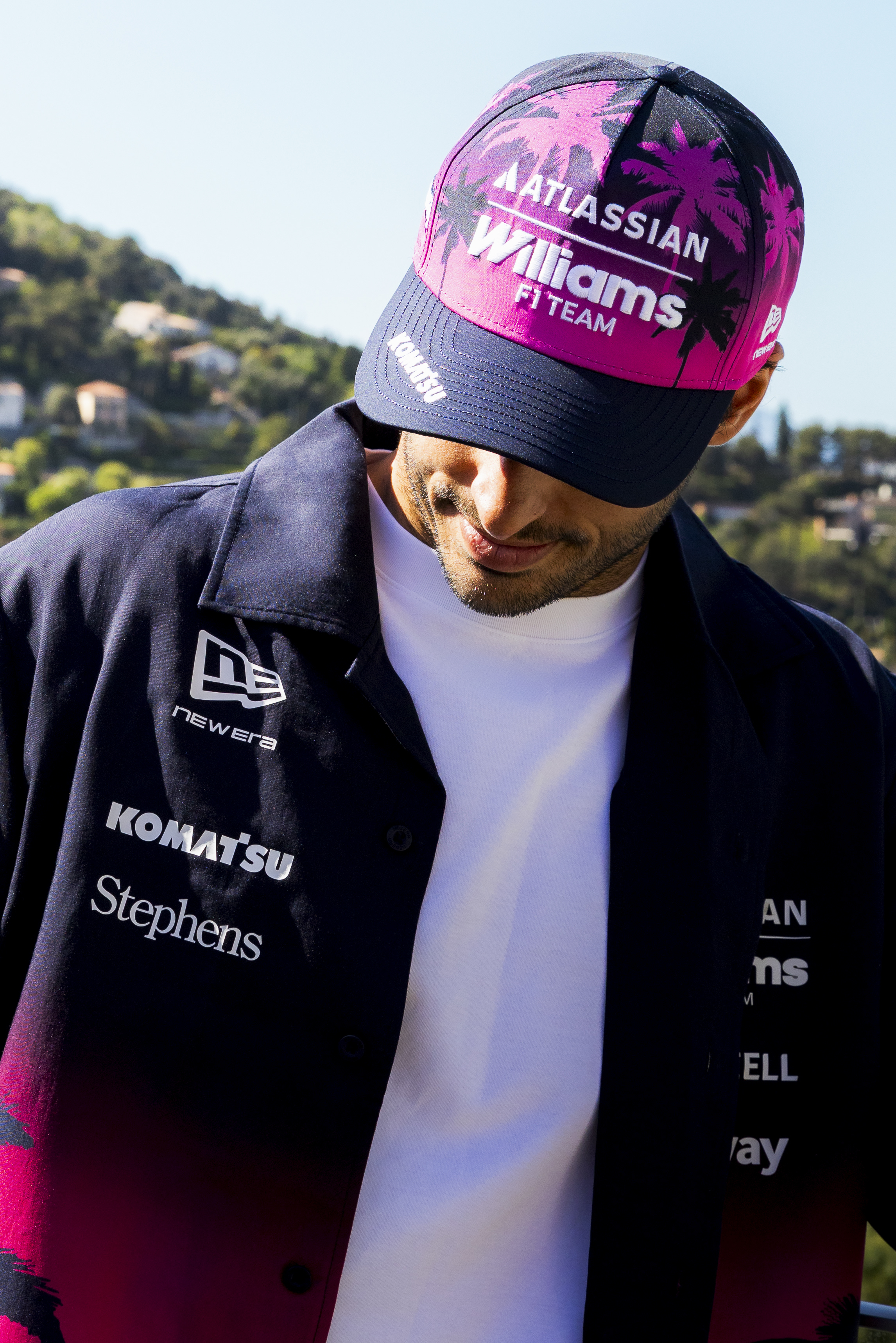 威廉姆斯车队的迈阿密大奖赛特别版衣服和帽子F12026F1迈阿密大奖赛