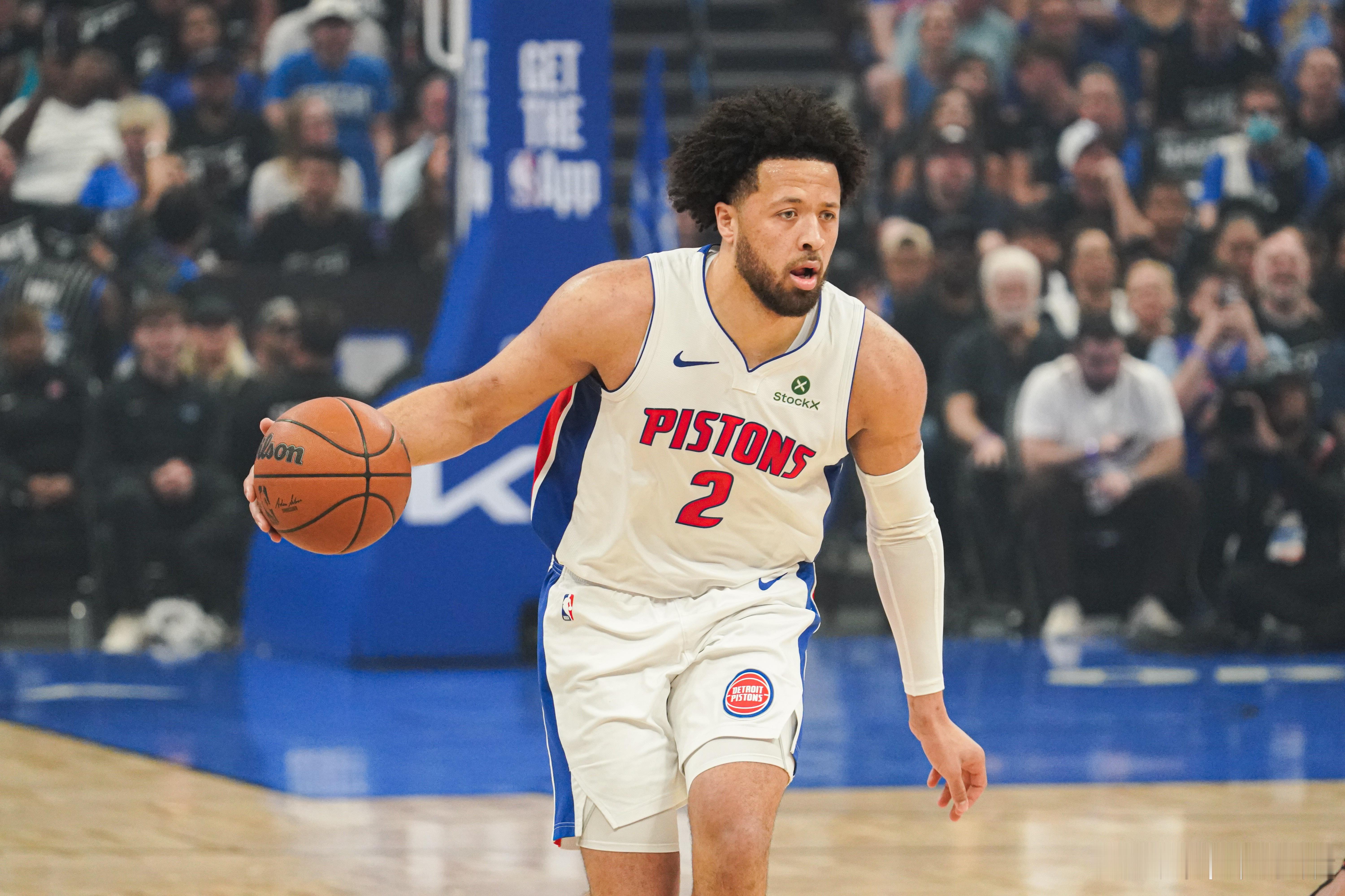 【坎宁安回应2比0胜骑士】5月8日，NBA季后赛，活塞107-97击败骑士，总比
