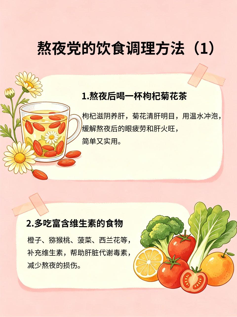 熬夜党必看！这样吃，肝都在感谢你
现在很多人避免不了熬夜，熬夜最伤肝，长期熬夜会
