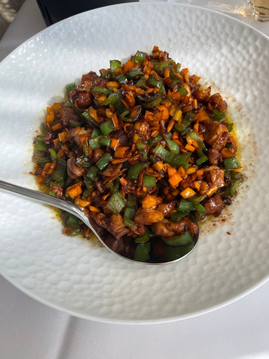 中午吃的农家小公鸡，辣到要命🌶️🌶️ 