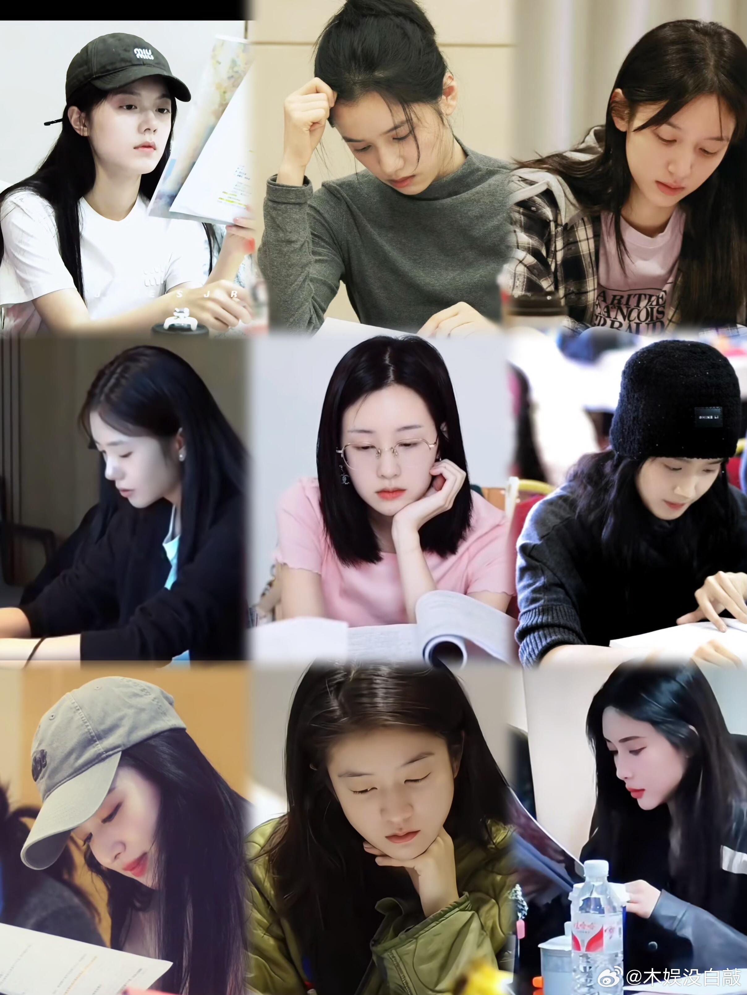 剧本围读，越素越美丽🈶赵今麦、张婧仪、周也、刘浩存、陈都灵、卢昱晓、王楚然、张