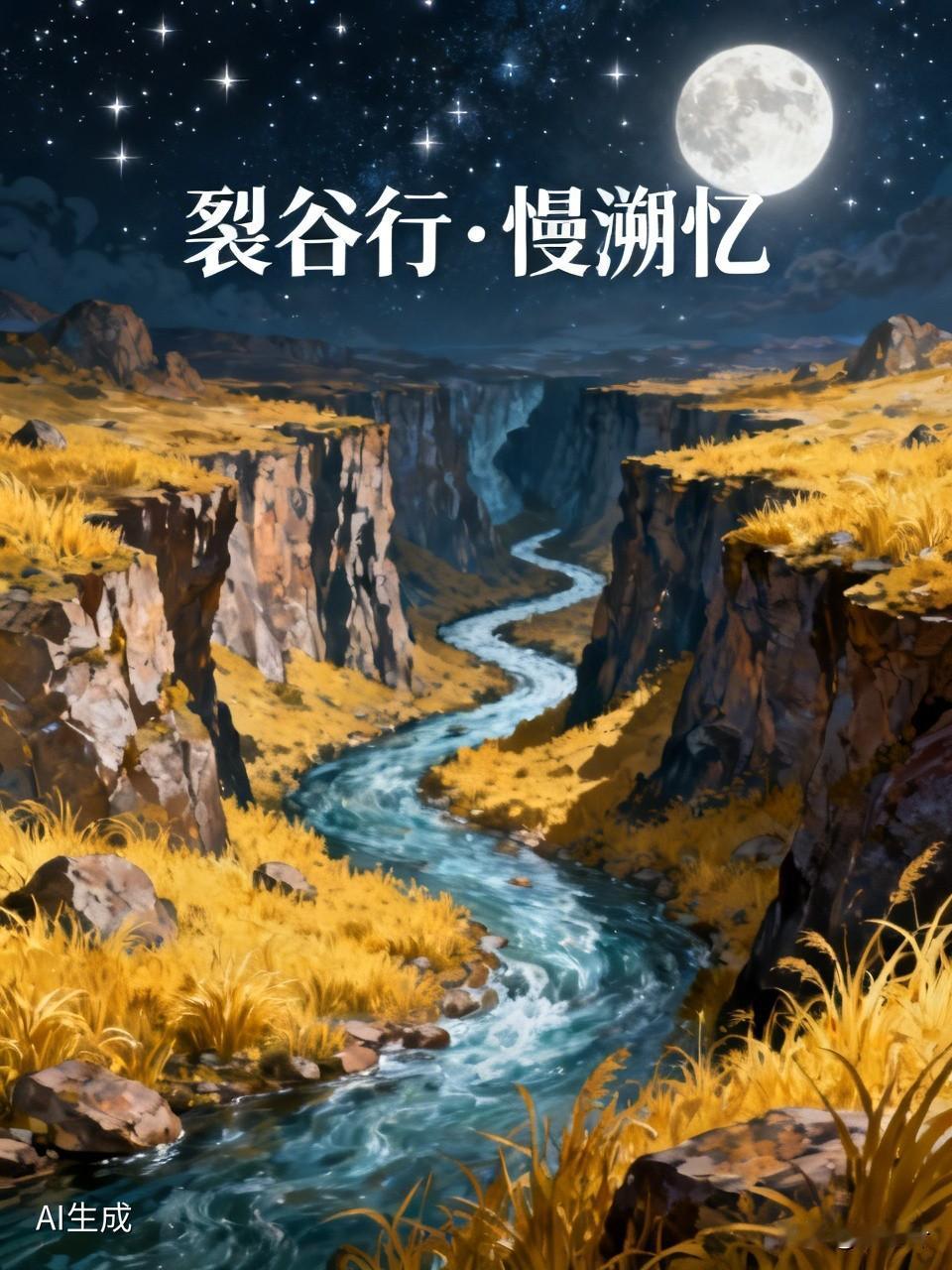 裂谷行·慢溯忆

当胡杨遇见风刀，当心念碰碎在岩画上。抱着自己的倒影，顺着霜草滑