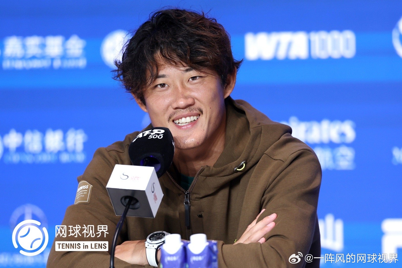 张之臻在中网接受采访时说：“我现在还不具备高强度连场比赛的能力，一切都会以身体为