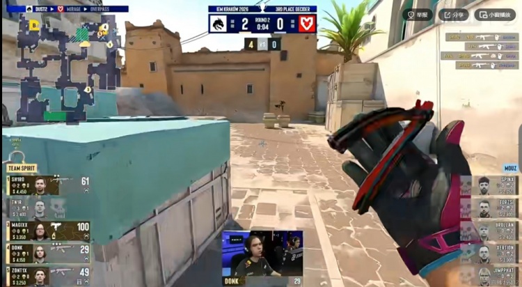 沙2是sh1ro的舒适区！吉米宝蓝毫无发挥 Spirit赢下自选图