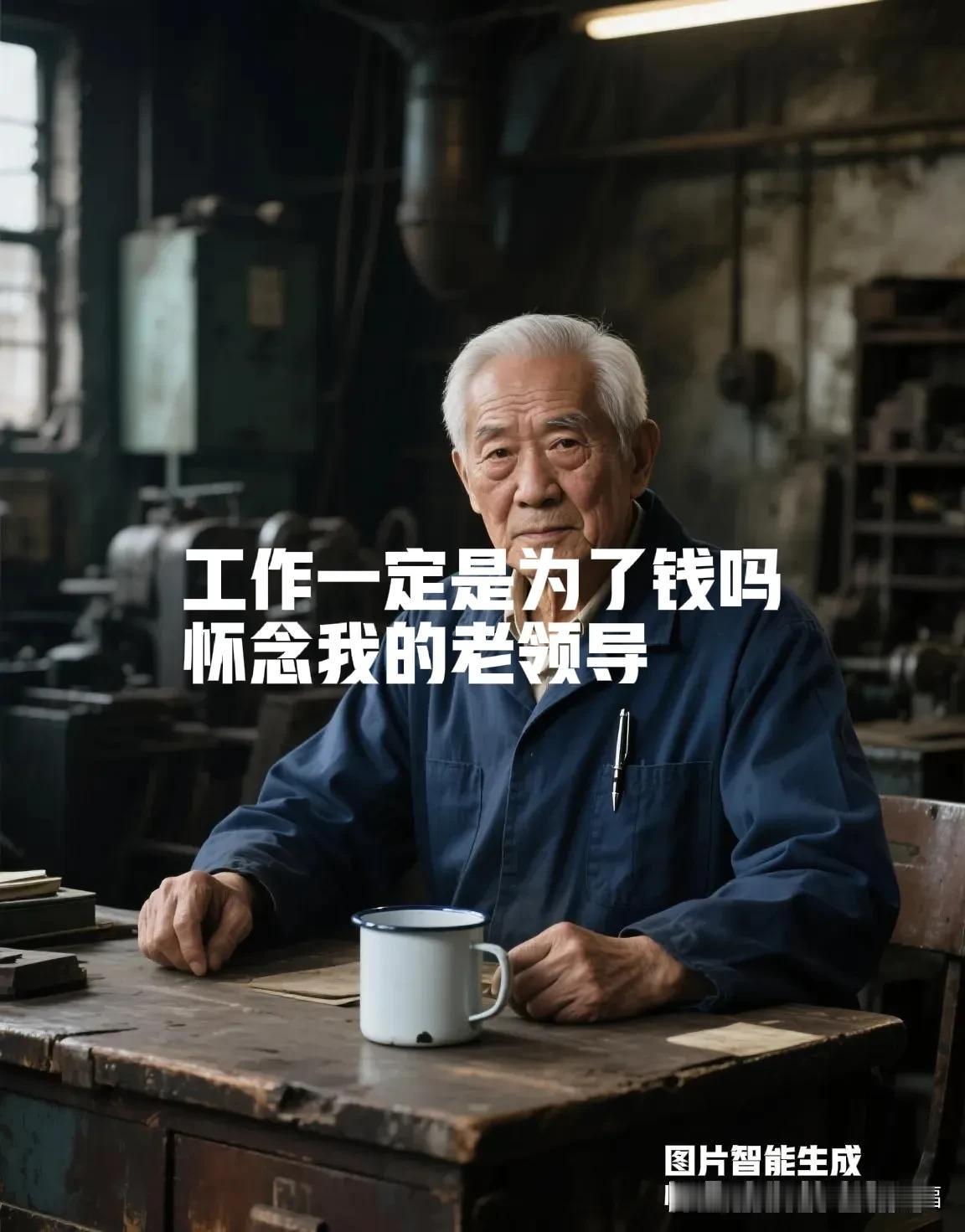 如果不缺钱，你还会工作吗一看到这个问题我就想到了我们已去往天堂的受人尊敬的老领导