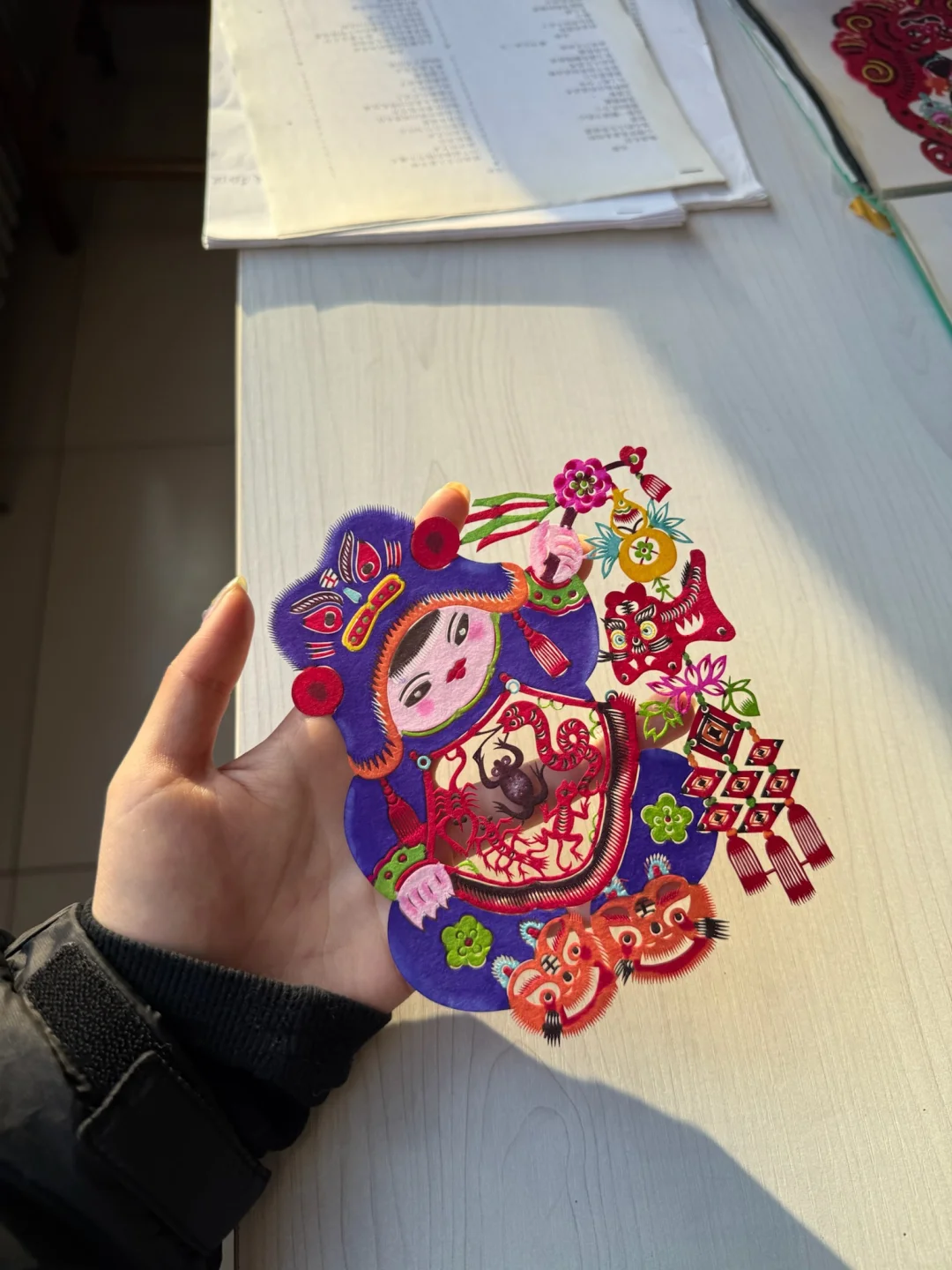中式审美下的剪纸，绝！！