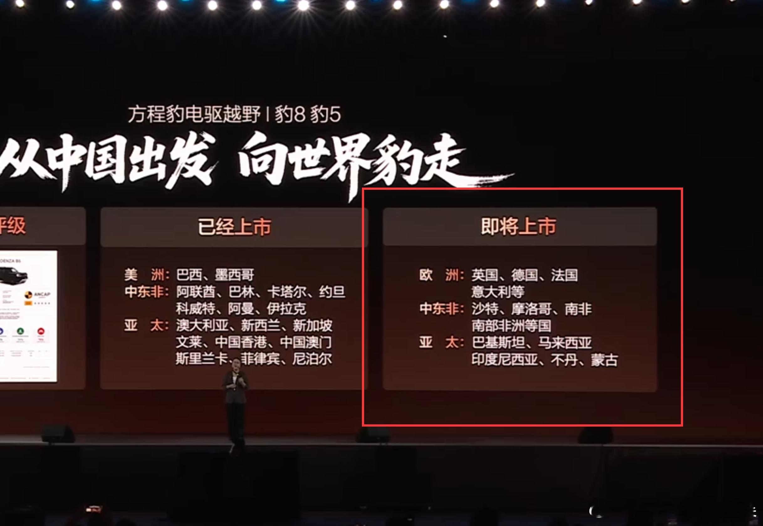 朋友们！重点来了！！方程豹接下来要卖到德国、英国、法国和意大利这些传统汽车强国了