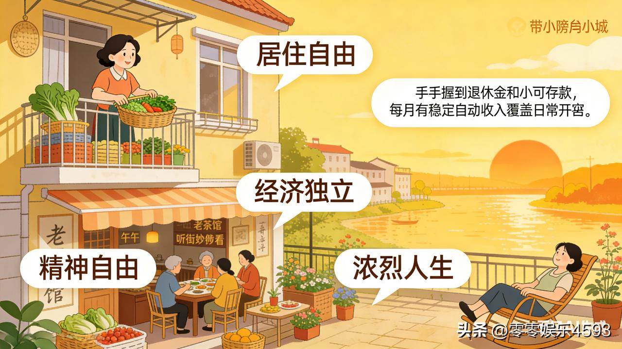 50 岁后，女人的人生才真正属于自己。跳出 “落叶归根” 的地域执念，不必困在老