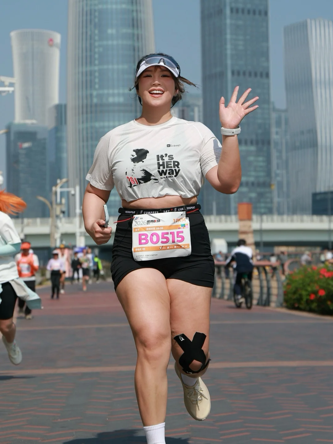 165/145斤｜谁说大码女孩不能跑马？人生首10k