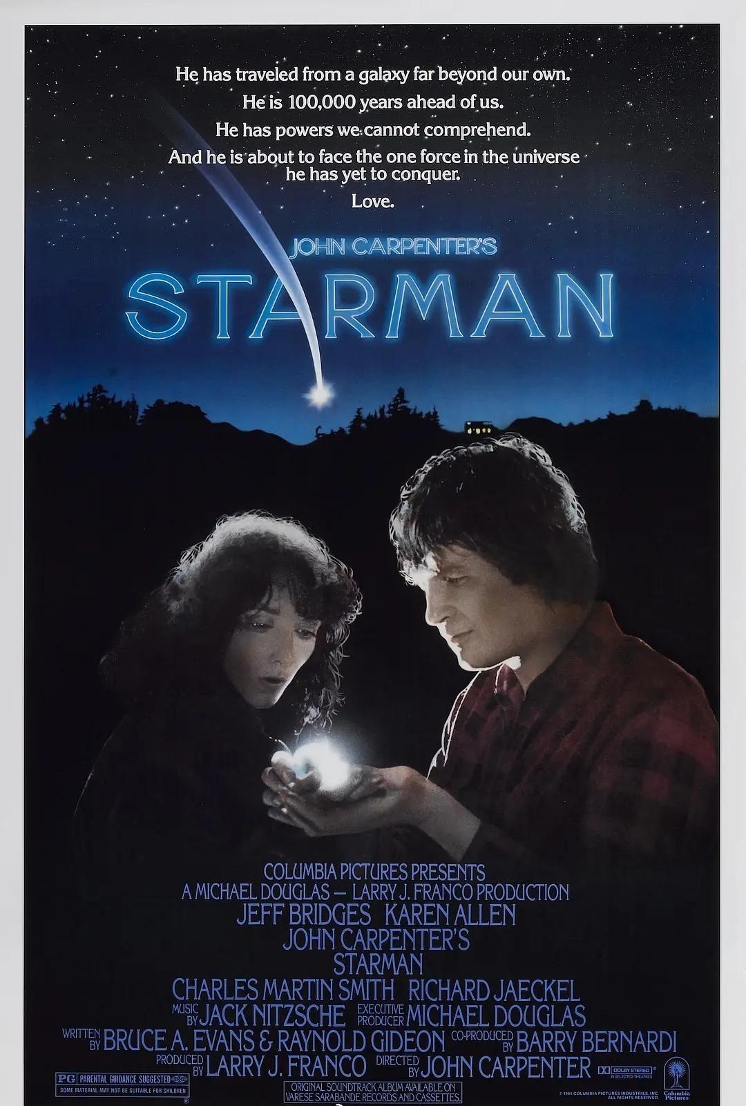 《外星恋》
高分科幻电影推荐
美国 剧情 爱情 科幻
1984-12-14上映