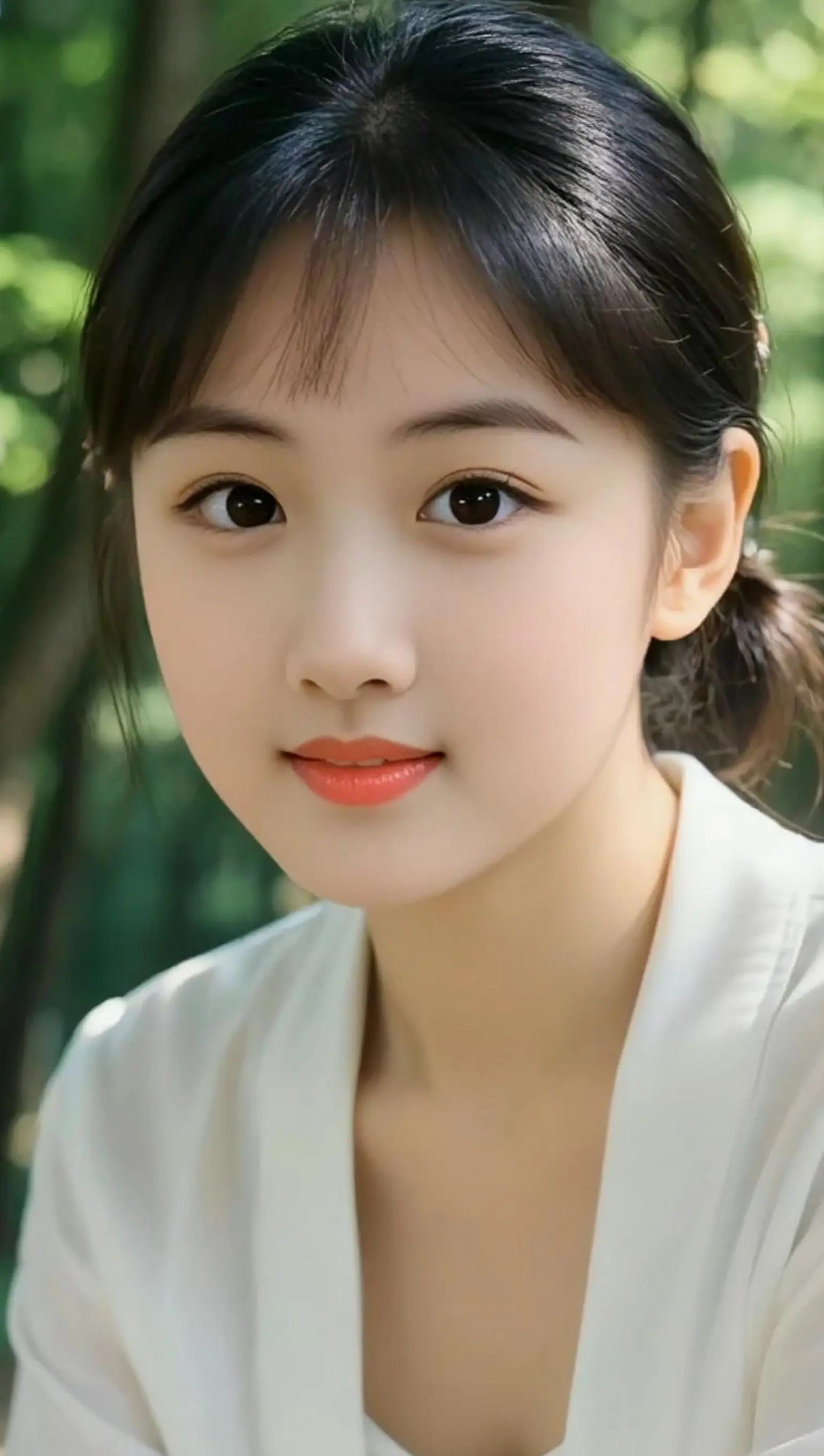 AI森系清透照 ai创作