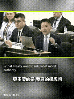 日内瓦会场，香港议员李梓敬，直接把国际外交的桌子给“掀了”，用三连问狠狠打了西方