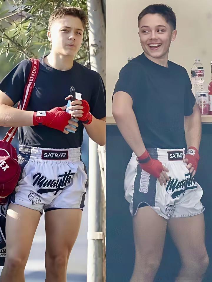 布拉德皮特和安吉丽娜朱莉的儿子，怎么感觉长得挺像女孩啊！ 