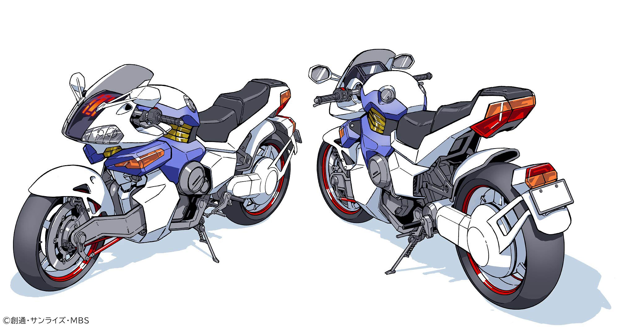 漫画《青春新天地~机动战士高达 水星的魔女~》新登场的风灵机车（图1-图2）接下