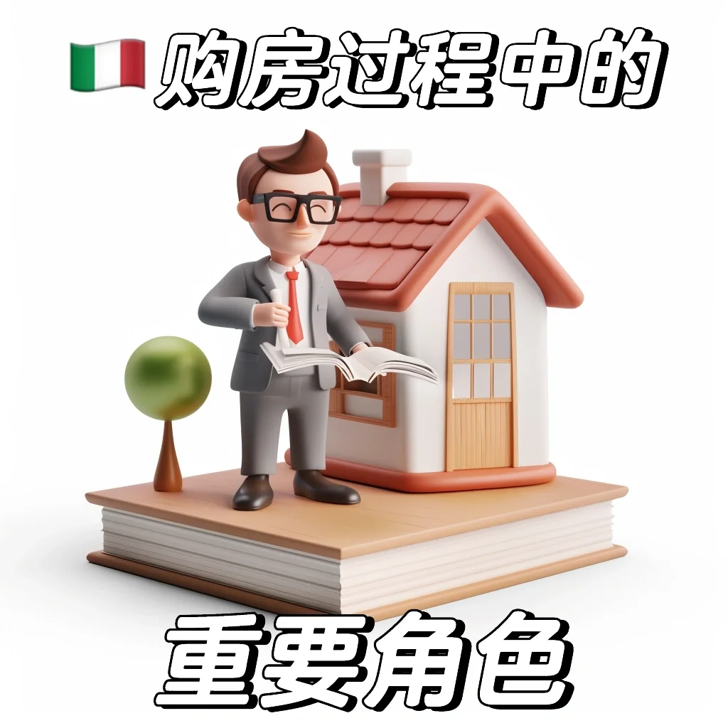 🇮🇹购房过程中都有哪些角色？