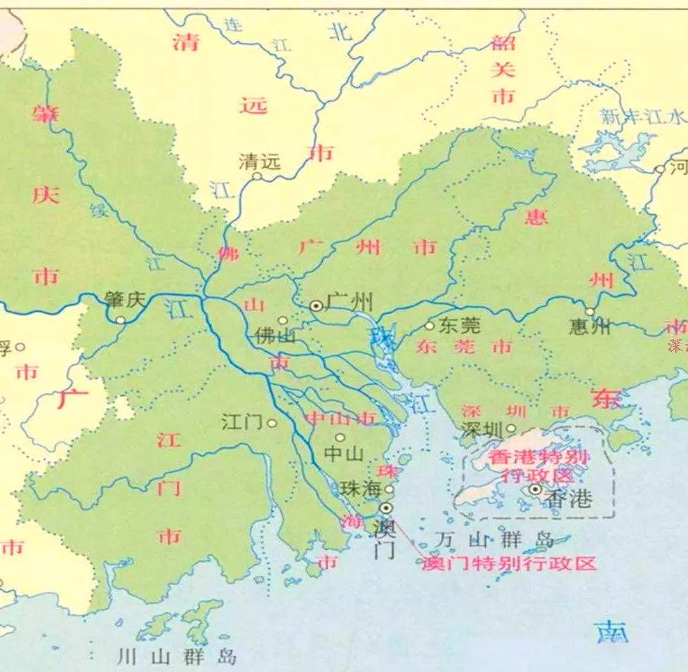 为什么珠江口东西岸经济发展差距这么悬殊？现在，在经济总量上珠江口东岸是西岸的‌4