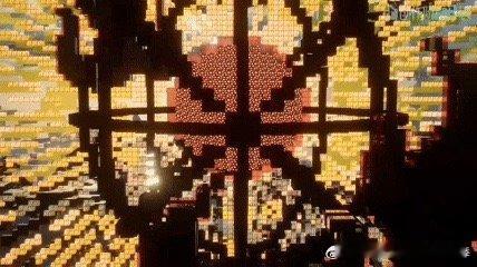 中式美学的含金量还在上升.被dou音上的方块建筑惊艳到！《千里江山》的神韵、《八