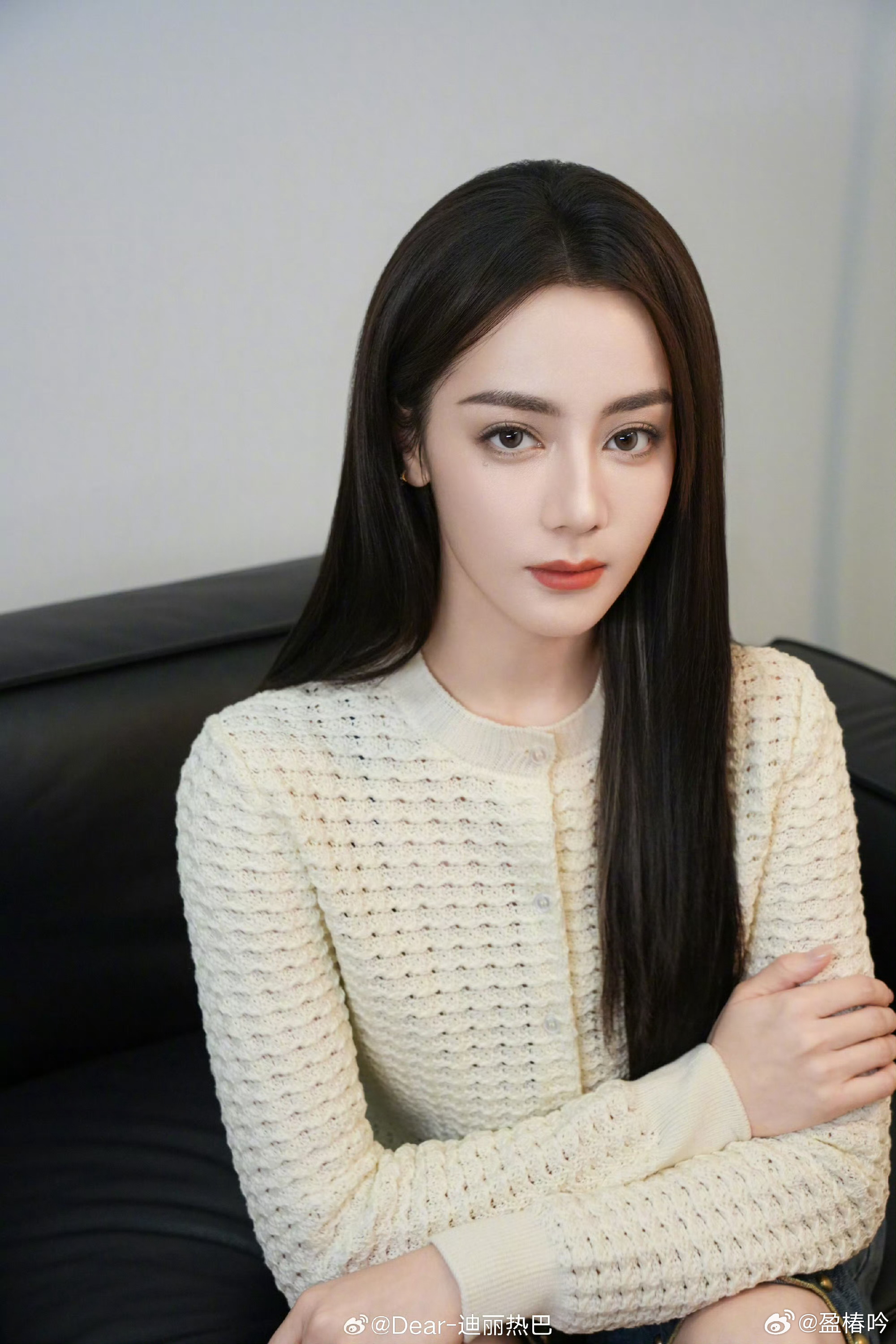 迪丽热巴锁妆三部曲黑长直yyds ​​​