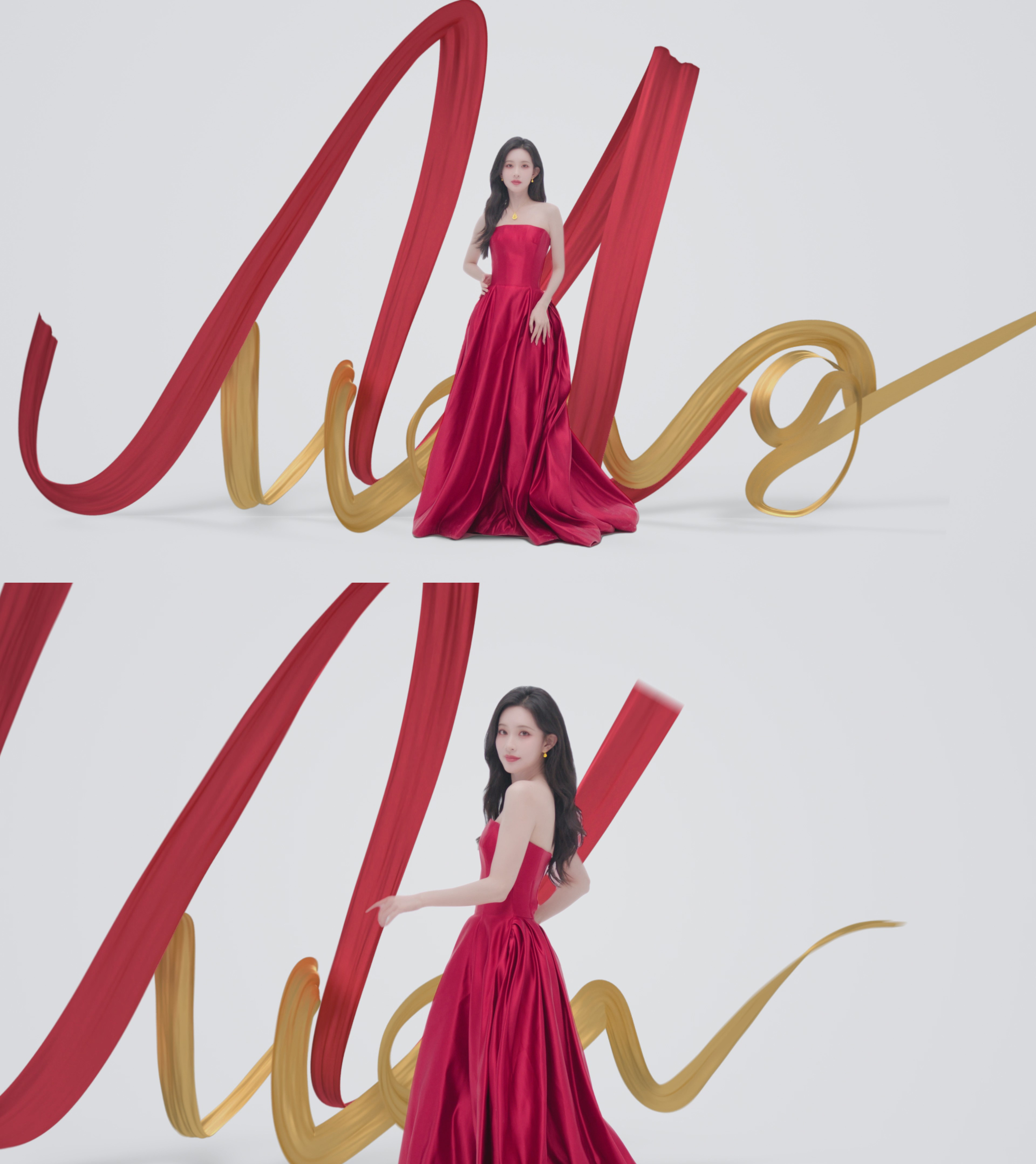 孟子义梦金园亚太区品牌代言人孟子义代言梦金园把Meng织进新年孟子义代言梦金园了