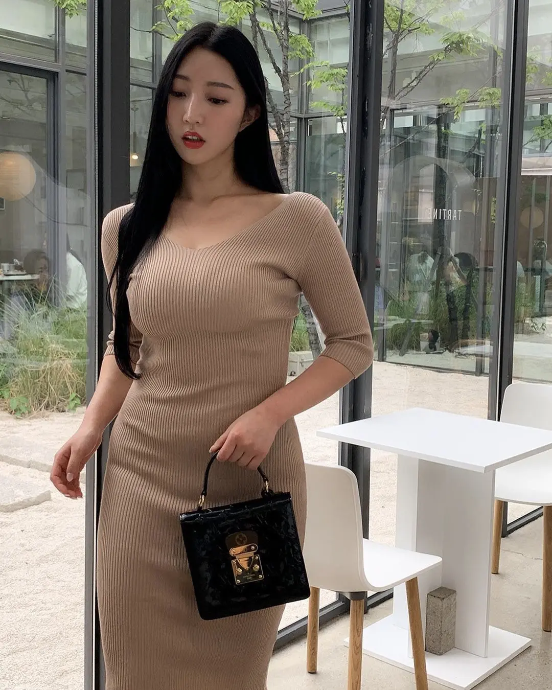 春日ootd 创作者中心 高级感穿搭  ootd每日穿搭 大长腿美女