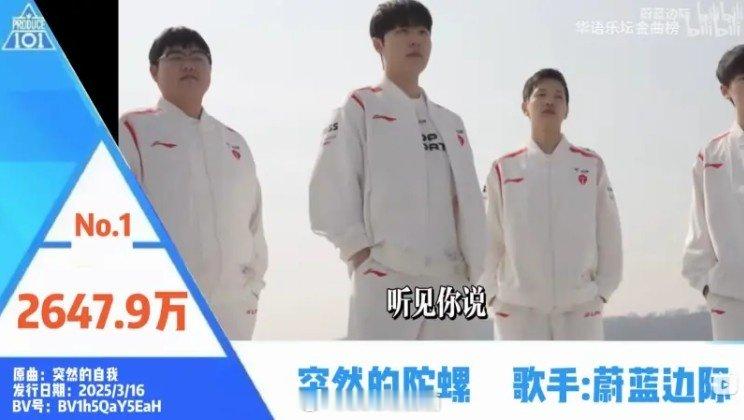 LPL年度流量金曲排行榜前十歌曲：突然的陀螺 2600万播放断层领先LPL年度流