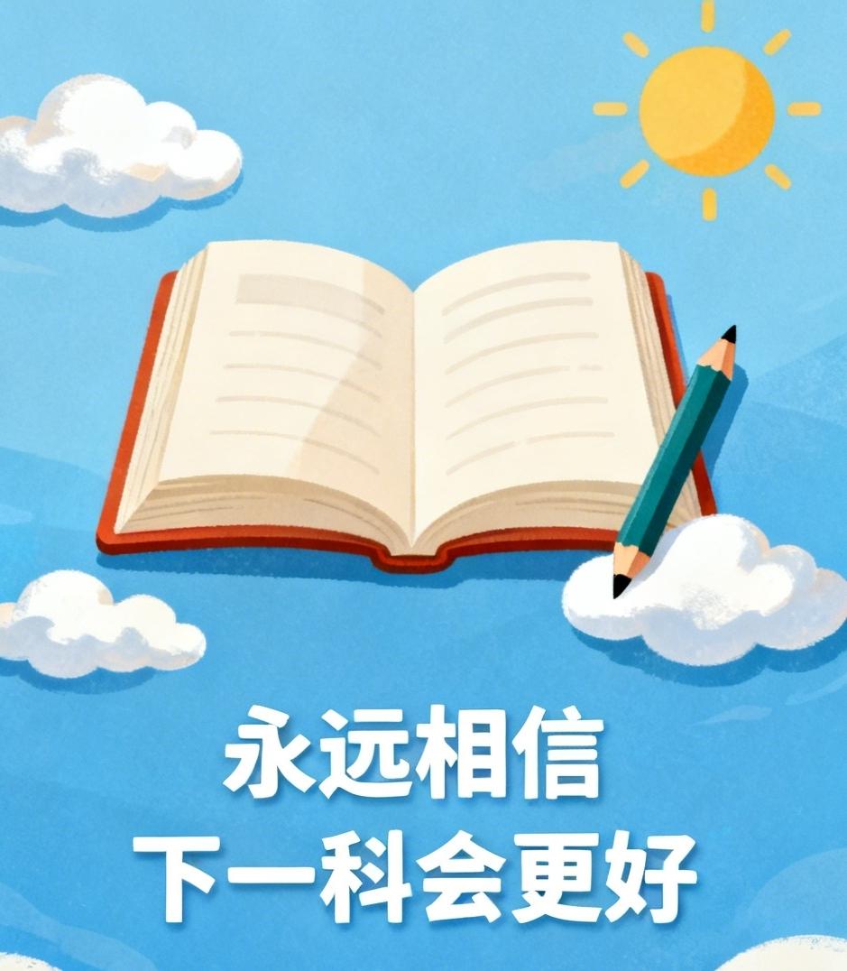 高考：永远相信下一科会更好。心态稳，下笔流畅。

明天就是高考了，全国瞩目的日子