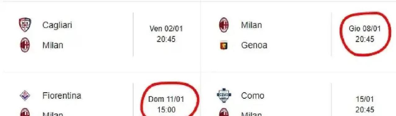 64小时踢两场球，球员快废了
 
意甲把米兰当驴使。14号晚刚踢完罗马，17号傍