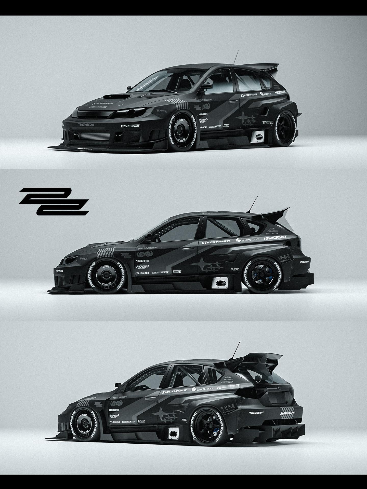 从3D到实车！PSC翼豹先导图【PSC DESIGN预告】不再止步于建模渲染，我